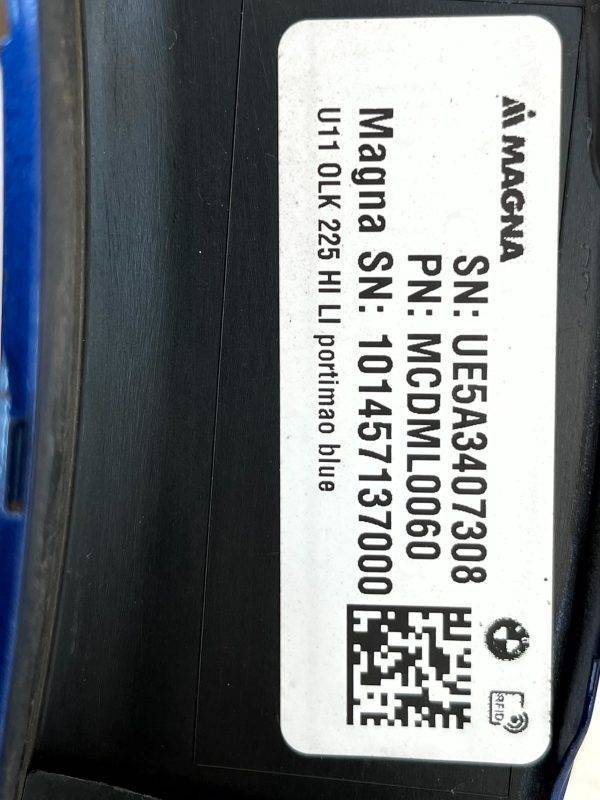 BMW X1 U11 Rear Left Wheel Arch Moulding Trim 2022 Onward 51775A01687 Genuine 178530197367 19