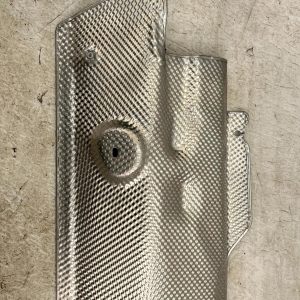 BMW X5 X6 G05 G06 Rear Left  Muffler Heat Insulation Shield 51487424936 Genuine - Image 3