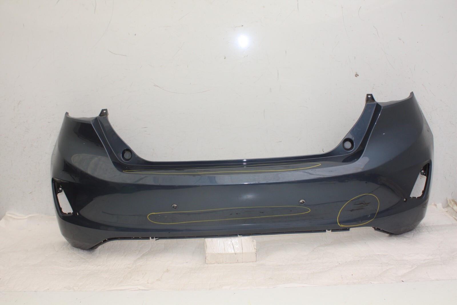 Ford Fiesta ST Line Rear Bumper 2017 TO 2022 H1BB-17906-A1 Genuine *DAMAGED*