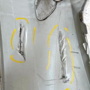 Ford Focus Front Bumper 2014 TO 2018 F1EB-17757-AJ Genuine *DAMAGED* - Image 3