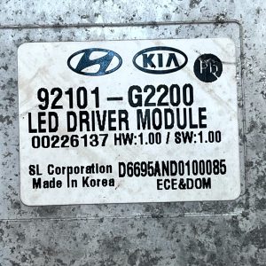 Hyundai Ioniq LED Headlight Ballast Module 2019 TO 2022 92101-G2200 Genuine - Image 10