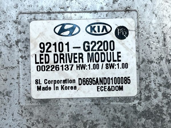 Hyundai Ioniq LED Headlight Ballast Module 2019 TO 2022 92101 G2200 Genuine 178464602177 10