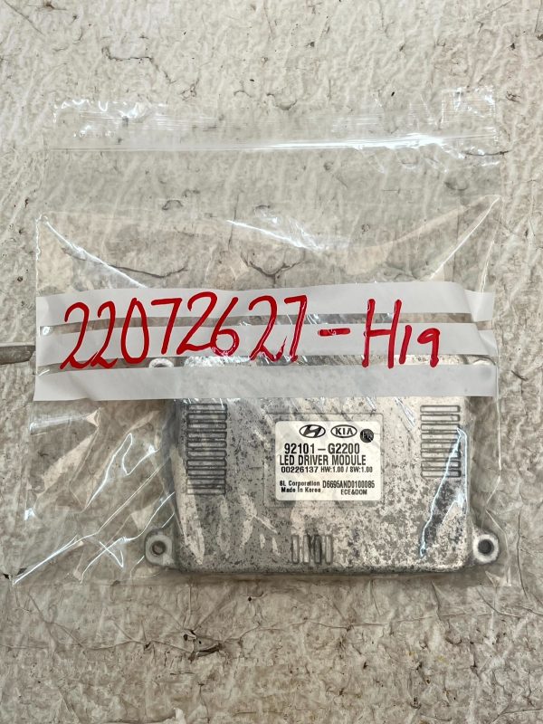 Hyundai Ioniq LED Headlight Ballast Module 2019 TO 2022 92101 G2200 Genuine 178464602177 11