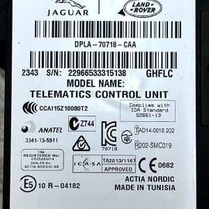 Jaguar Land Rover Telematics Control Module Unit TCU ECU DPLA-70718-CAA Genuine - Image 17