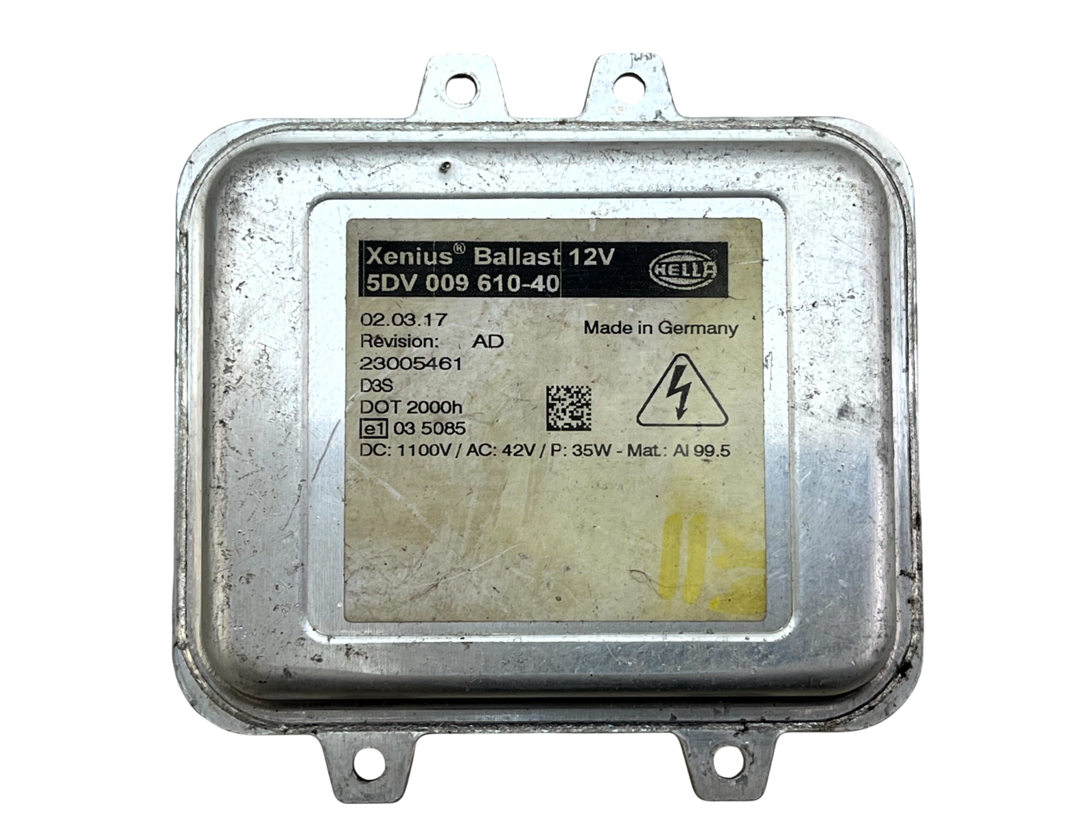 Jaguar XE X760 Xenon Headlight Ballast Control Module 5DV009610-40 Genuine