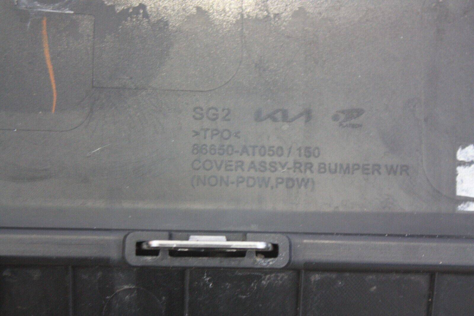 Kia-Niro-Electric-Rear-Bumper-2022-ON-86650-AT050-Genuine-DAMAGED-176253017057-12