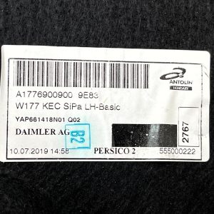 Mercedes A-Class W177 Rear Left Trunk Trim Panel 2018- 2023 A1776900900 Genuine - Image 16