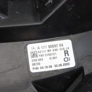Mercedes A Class W177 Right Side Tail Light 18 ON A1779069204 Genuine *DAMAGED* - Image 7