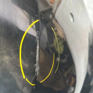 Mercedes C Class W204 Front Bumper 2007 TO 2011 A2048850025 Genuine *DAMAGED* - Image 6