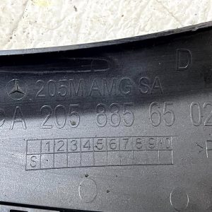 Mercedes C-Class W205 AMG Front Bumper Left Vent Cover Trim 14-18 A2058856502 - Image 13