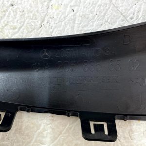 Mercedes C-Class W205 AMG Front Bumper Left Vent Cover Trim 14-18 A2058856502 - Image 9