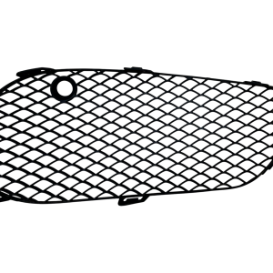 Mercedes C Class W205 Front Left Bumper Lower Grille 14-18 A2058852523 Genuine - Image 8