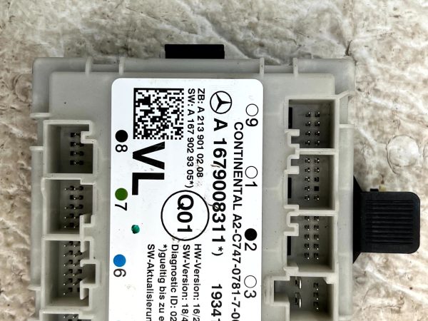 Mercedes C Class W205 Front Left Door Control Module 14 18 A1679008311 Genuine 178560614297 6