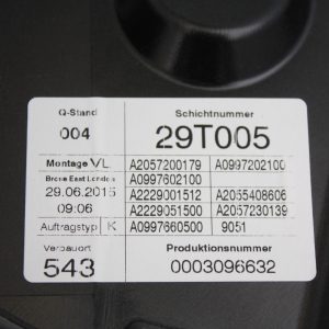 Mercedes C Class W205 Front Left Window Regulator Motor Mechanism A2057200179 - Image 12