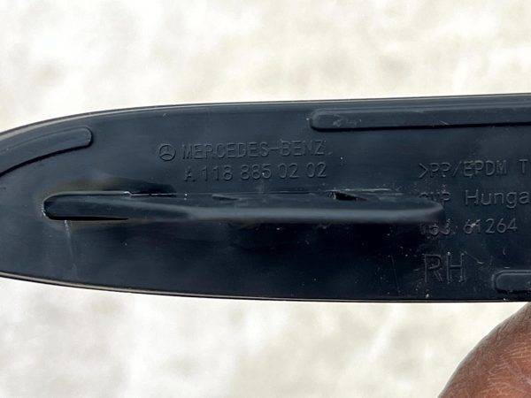 Mercedes CLA C118 Rear Bumper Right Grille Trim 2019 TO 2024 A1188850202 Genuine 178507815567 11