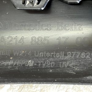 Mercedes E-Class W214 Rear Bumper Lower Section 2024 ON A2148851700 Genuine - Image 15