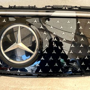 Mercedes EQB X243 Front Bumper Upper Radiator Grille 2022 ON A2438886700 Genuine - Image 6