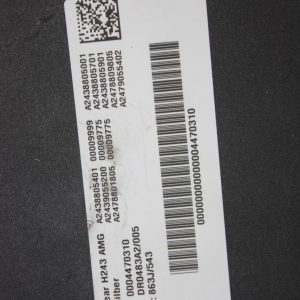 Mercedes GLA H247 AMG Rear Bumper With Chrome Plate 20 TO 23 A2478850206 Genuine - Image 10