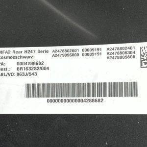 Mercedes GLA H247 Rear Bumper 2020 TO 2023 A2478853004 Genuine - Image 22