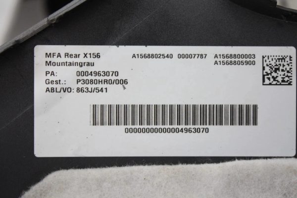 Mercedes GLA X156 Rear Bumper 2014 TO 2020 A1568850125 Genuine 178548446227 13