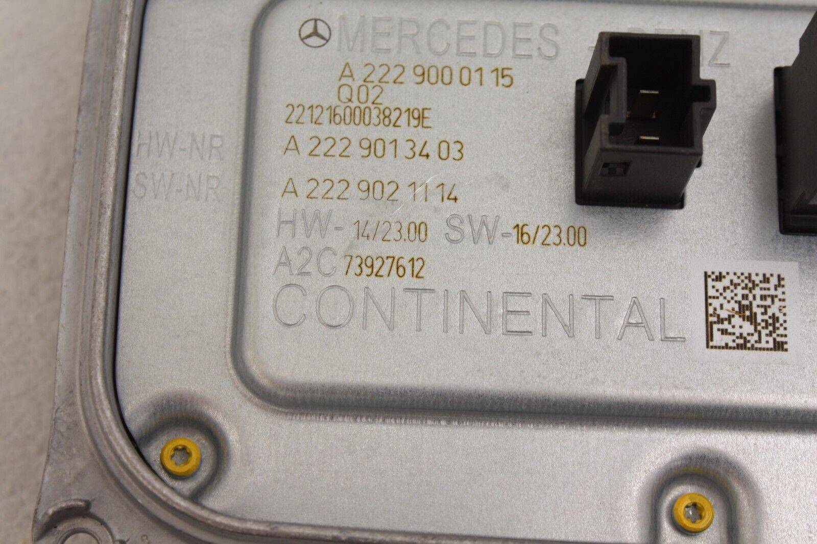 Mercedes-S-Class-W222-LED-Control-Unit-Headlight-Module-A2229000115-Genuine-176449060237-9