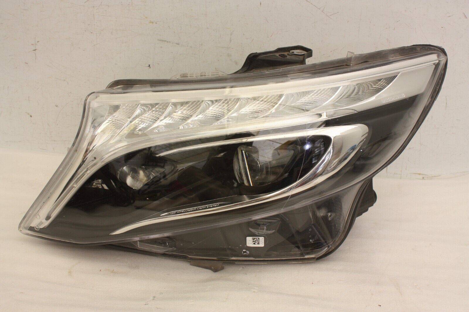 Mercedes V Class W447 Left Side LED Headlight A4479062001 Genuine DAMAGED 176474558987