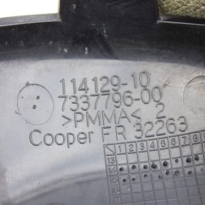 Mini Cooper S F55 F56 F57 Front Bumper Tow Cover 14-18 7337796 "NEED RESPRAY" - Image 8