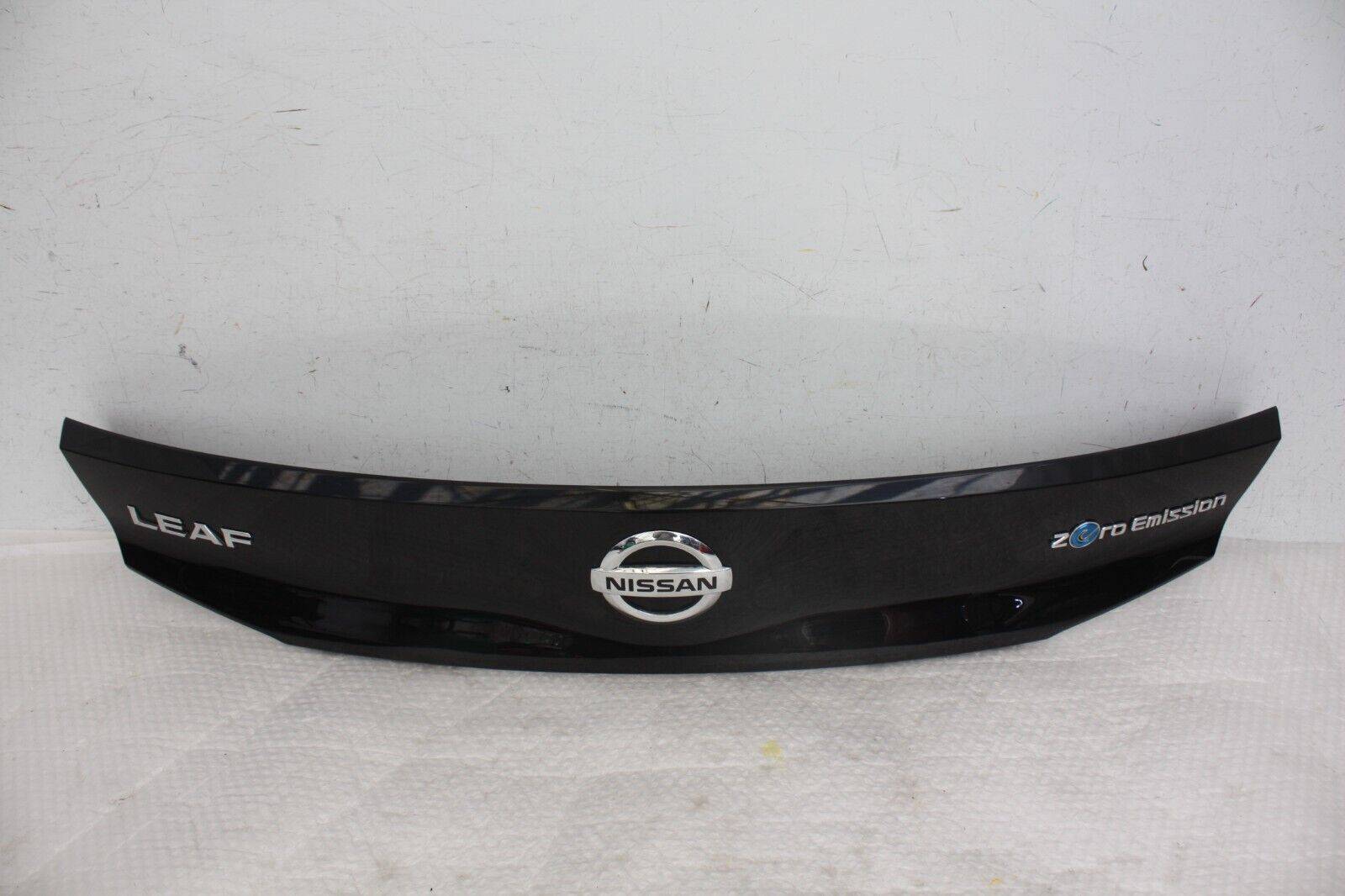 Nissan Leaf Rear Tailgate Trunk Lid Panel Cover Trim 90810 5SH0A FIXING DAMAGED 176365212247