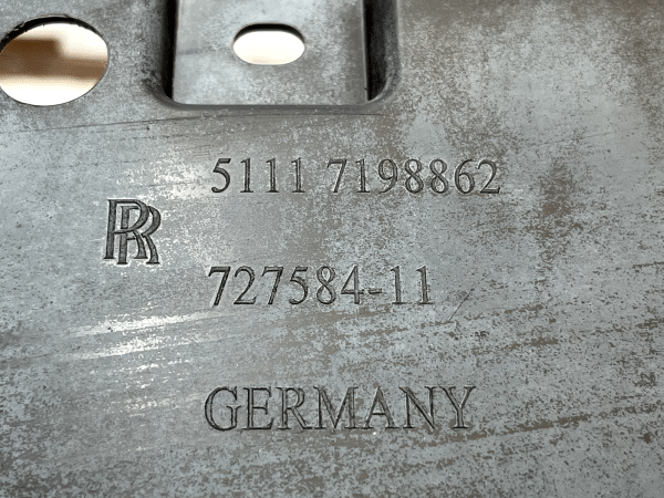 Rolls Royce Ghost Front Bumper 2010 TO 2014 51117198862 Genuine 178426887777 11