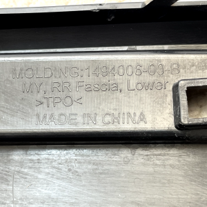 Tesla Model Y Rear Bumper Lower Section 2021 TO 2025 1494006-00-B Genuine - Image 9