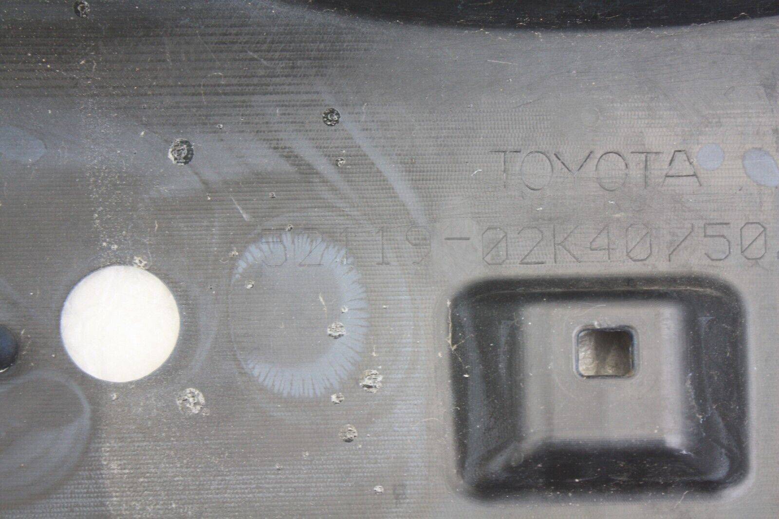Toyota-Auris-Front-Bumper-52119-02K40-Genuine-DAMAGED-176338531707-15