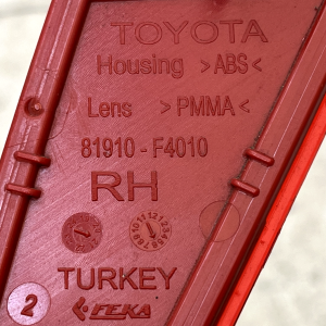 Toyota C-HR Rear Right Lower Bumper Reflector 2016 TO 2023 81910-F4010 Genuine - Image 11