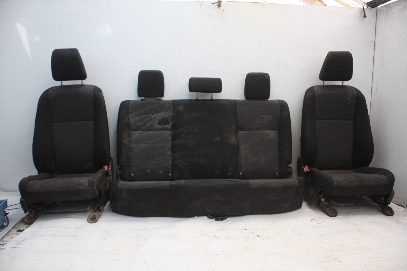 Toyota Hilux Front & Rear Seat Set Genuine *DAMAGED*