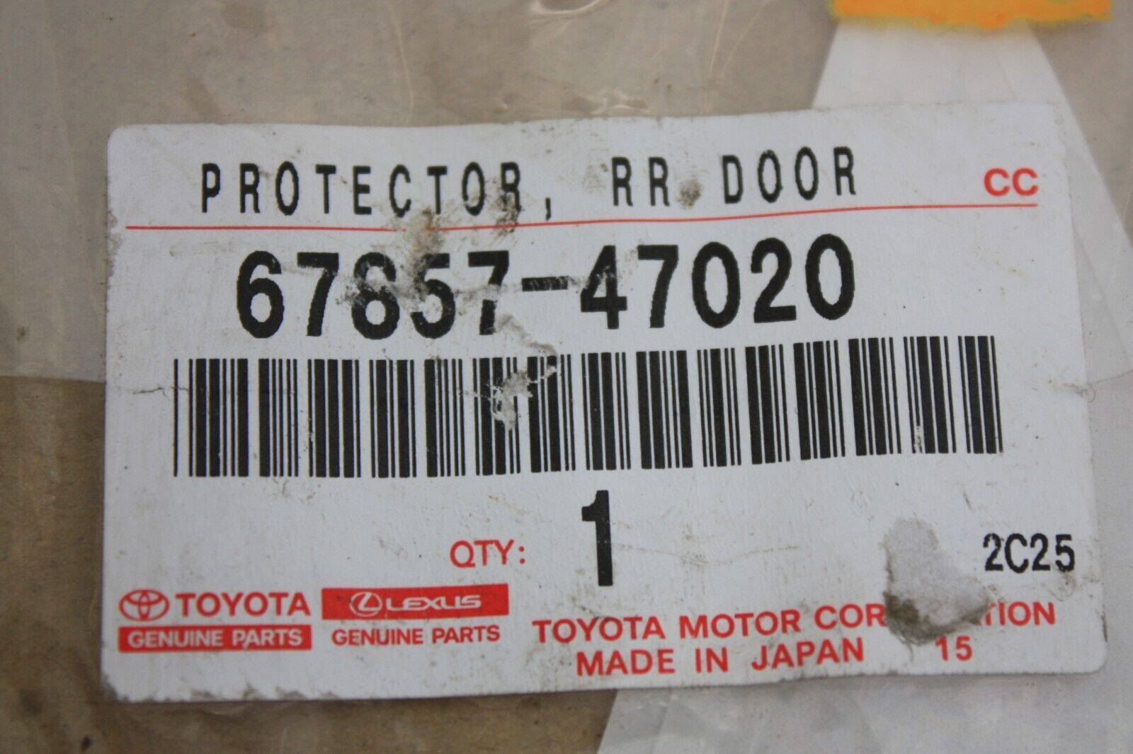 Toyota-Prius-Rear-Right-Door-Protection-Foil-67857-47020-Genuine-175691306287-5