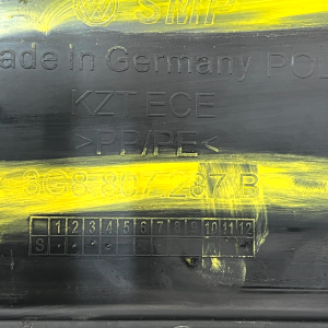 VW Arteon Front Bumper Licence Plate Holder 2017 TO 2020 3G8807287B - Image 9