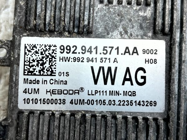 VW Audi Seat Skoda LED Headlight Ballast Module Control Unit 992941571A Genuine 11 VW Audi Seat Skoda LED Headlight Ballast Module Control Unit 992941571A Genuine 178231706717 12