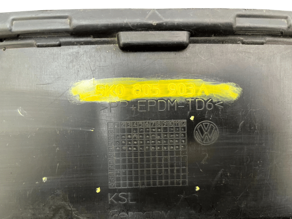 VW Golf Mk6 Front Bumper Lower Spoiler Trim 2009 TO 2013 5K0805903A 178507592907 7
