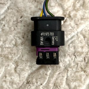 VW Golf Polo Parking Sensor Wiring Loom Harness Plug Connector 4F0973703 Genuine - Image 3