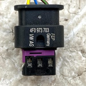 VW Golf Polo Parking Sensor Wiring Loom Harness Plug Connector 4F0973703 Genuine - Image 9