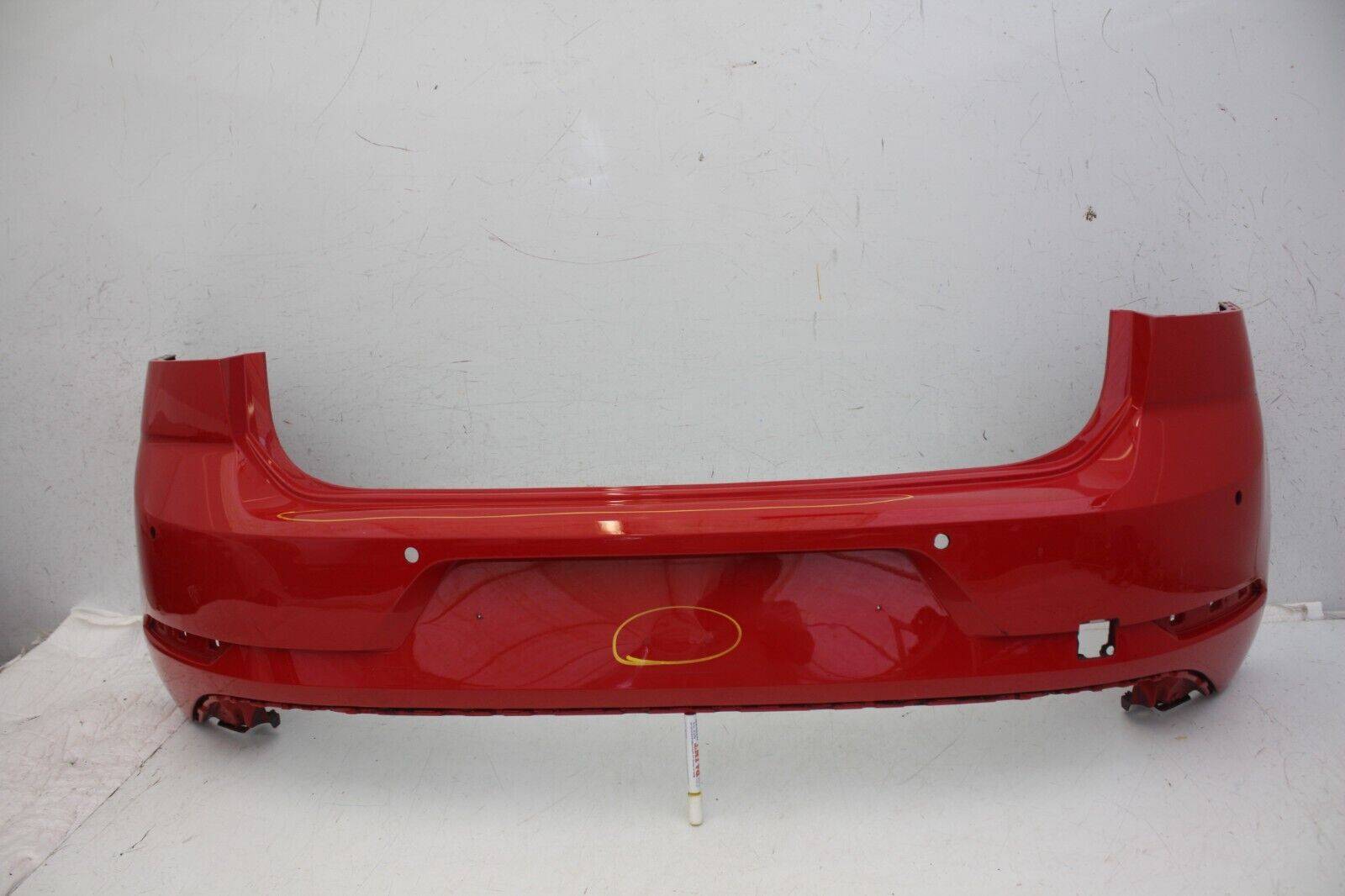 VW-Golf-Rear-Bumper-2017-TO-2020-5G6807421BK-Genuine-DAMAGED-176620061177