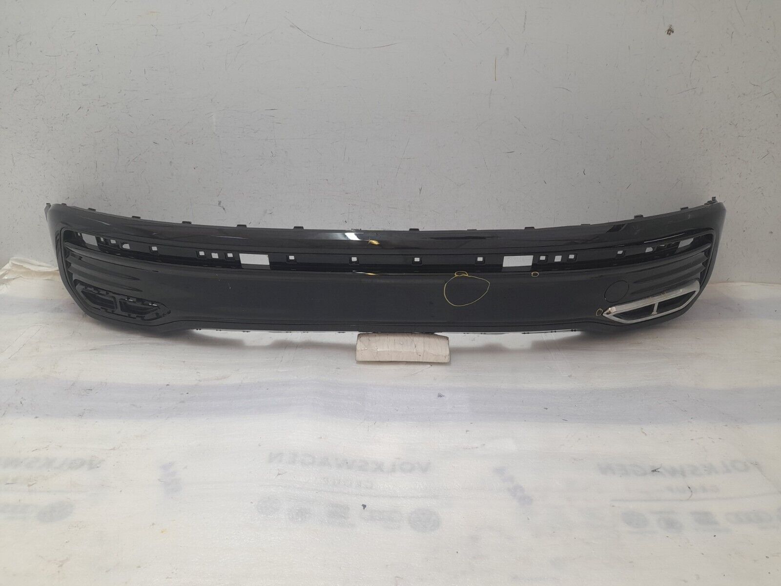 VW Taigo R Line Rear Bumper 2022 ON 2G7807521E Genuine *DAMAGED*