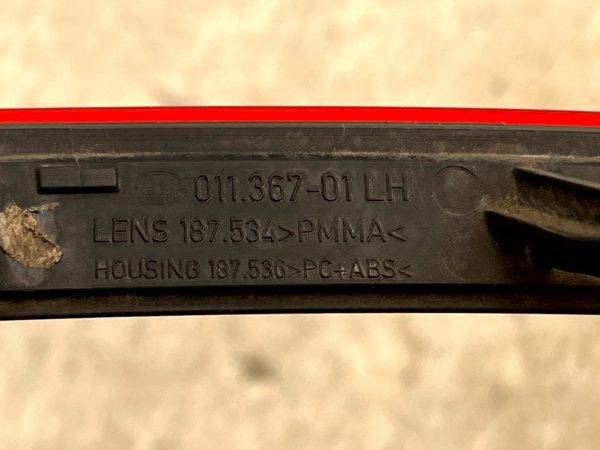 Vauxhall Astra J Mk6 Rear Bumper Left Reflector 2012 TO 2016 13370759 Genuine 178507815437 12