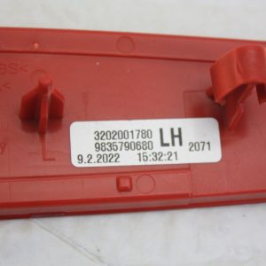 Vauxhall Mokka Rear Bumper Left Side Light Reflector 2021 ON 9835790680 Genuine - Image 8