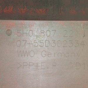 Volkswagen Golf MK8 Front Bumper 2020 to 2024 5H0807221J - Image 14