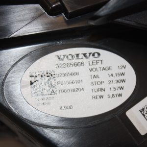 Volvo C40 Rear Left Side Tail Light TailLight Lamp 2022 TO 2025 32365666 Genuine - Image 8