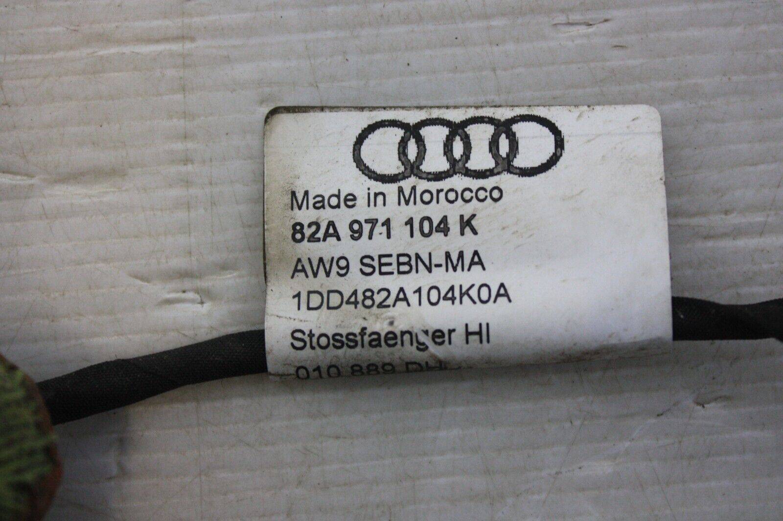 Audi-A1-S-Line-Rear-Bumper-Wiring-Loom-2018-ON-82A971104K-Genuine-175533973998-7