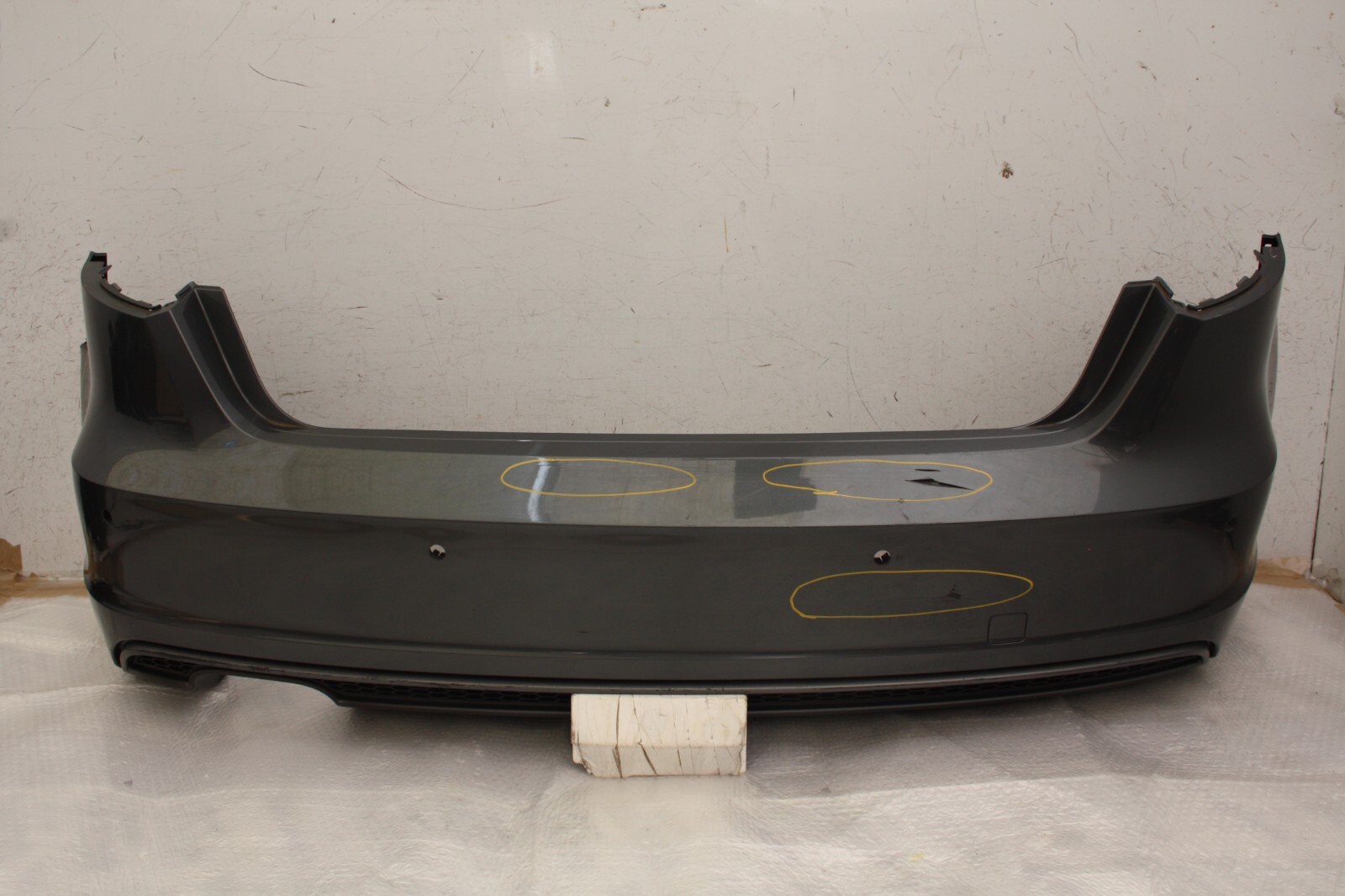 Audi A3 S Line Rear Bumper 2012 TO 2016 8V4807511C Genuine *DAMAGED*