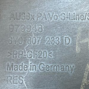 Audi A3 S3 Under Tray closing element front bumper 2020 TO 2024 8Y0807233D - Image 14