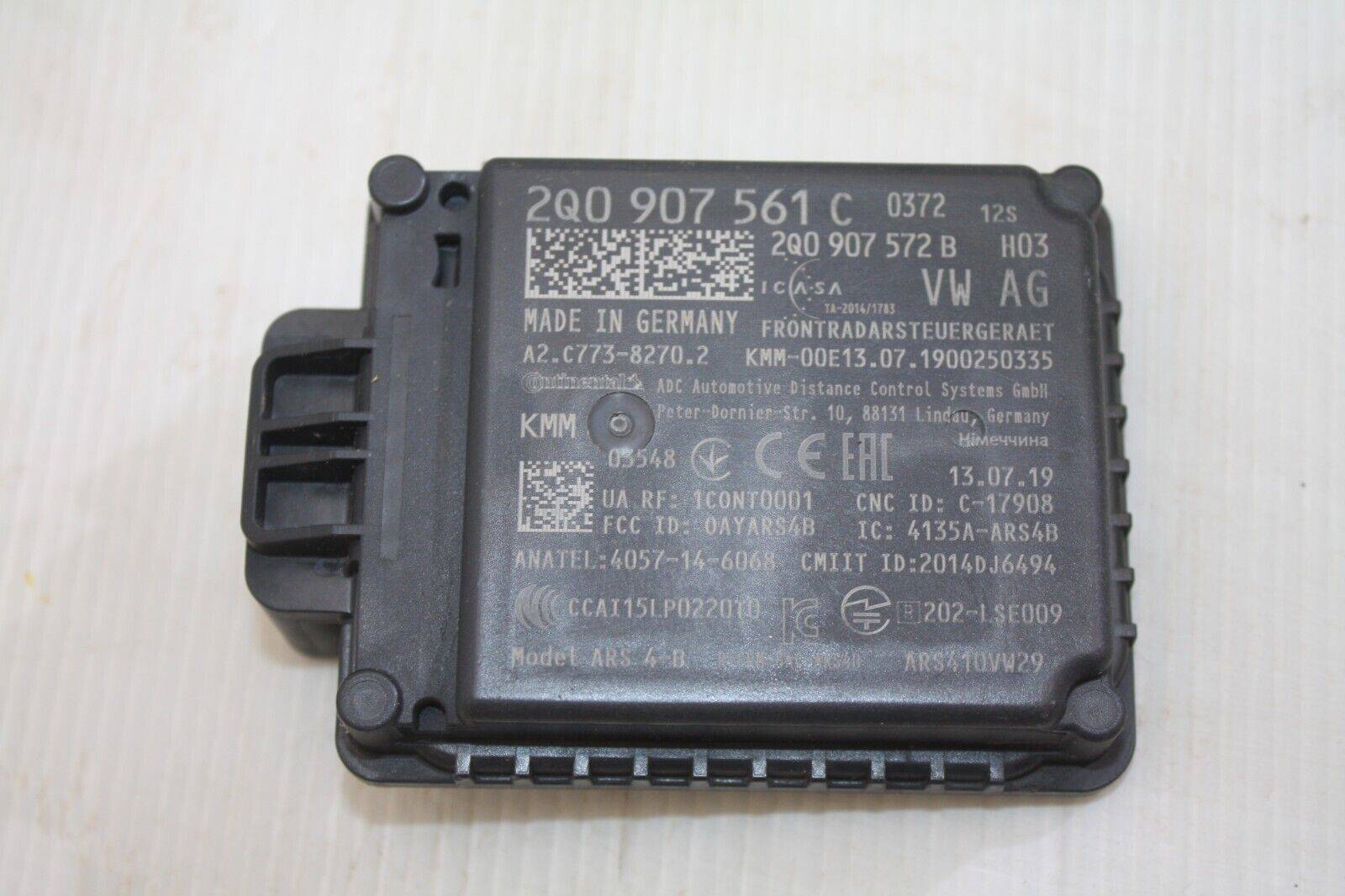Audi A4 A5 A6 A8 Q5 Q7 Distance Radar Sensor 2Q0907561C Genuine 176098739168