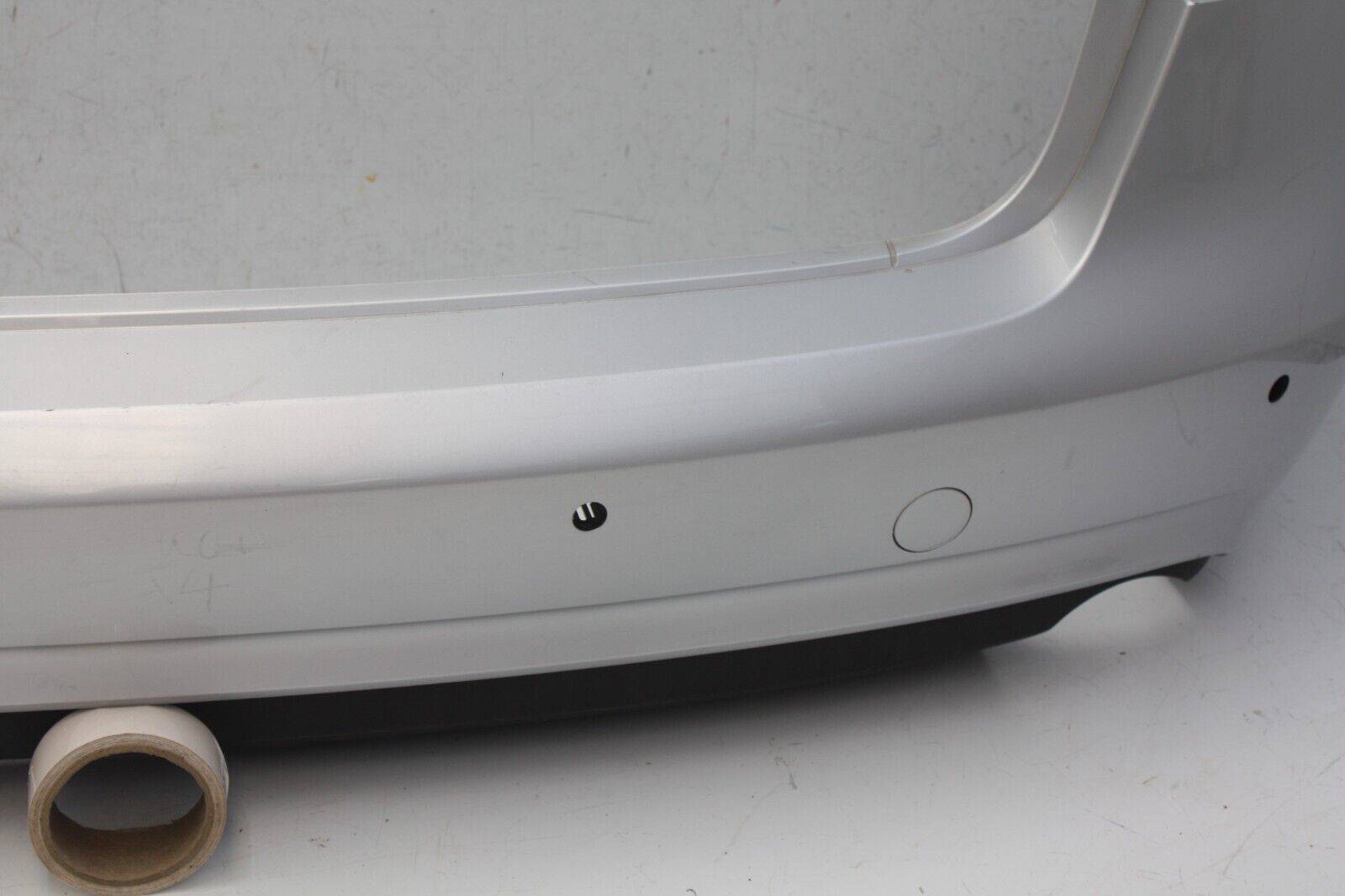 Audi-A4-B8-Rear-Bumper-2012-TO-2015-8K9807511L-Genuine-DAMAGED-176636481138-2